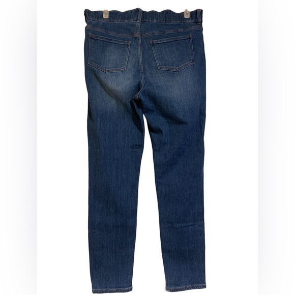 Universal Standard Riviera High Rose Skinny jeans classic blue color size 16 L - Picture 3 of 10